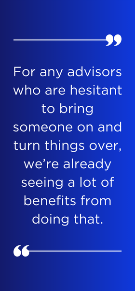 William Harwood Advisor Spotlight Quote