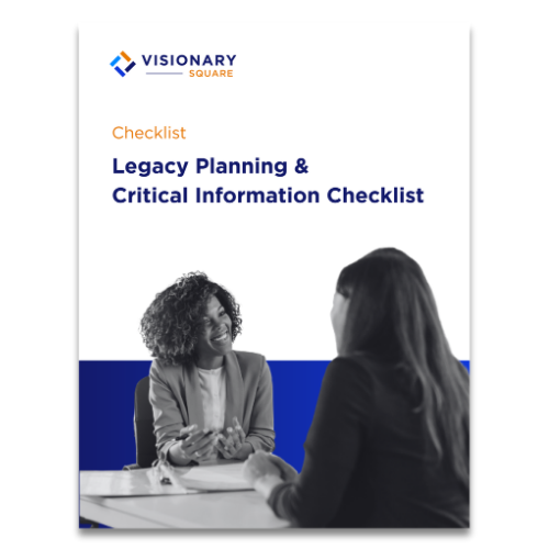 Legacy Planning & Critical Information Checklist